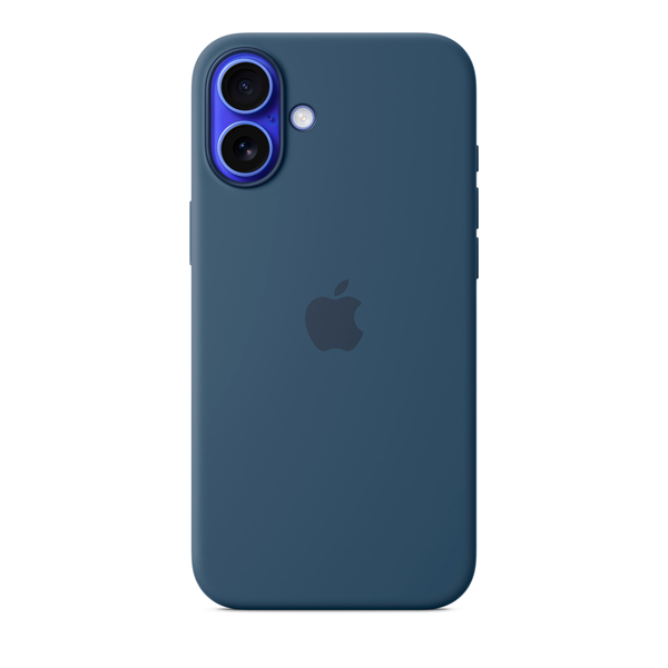 Чехол Apple для iPhone 16 Plus Silicone Case with MagSafe - Denim - фото 5