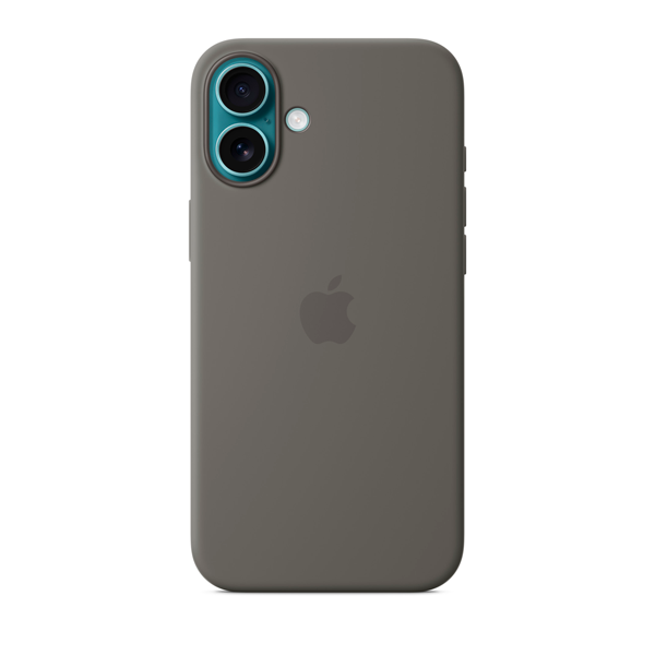 Чехол Apple для iPhone 16 Plus Silicone Case with MagSafe - Stone Gray - фото 4