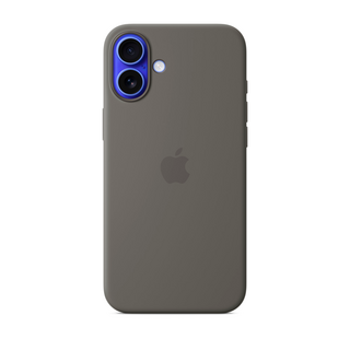 Чехол Apple для iPhone 16 Plus Silicone Case with MagSafe - Stone Gray