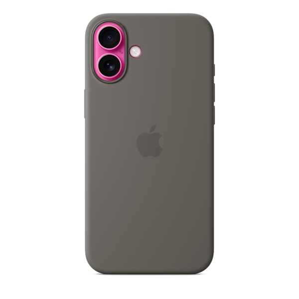 Чехол Apple для iPhone 16 Plus Silicone Case with MagSafe - Stone Gray - фото 3