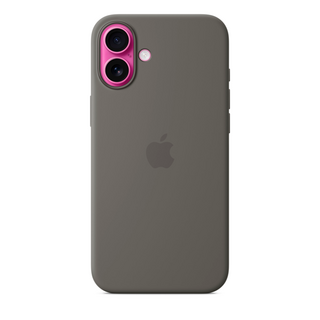 Чехол Apple для iPhone 16 Plus Silicone Case with MagSafe - Stone Gray