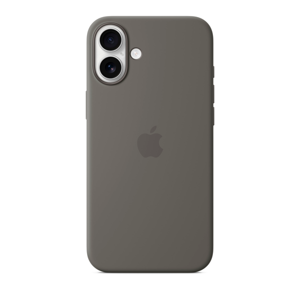Чехол Apple для iPhone 16 Plus Silicone Case with MagSafe - Stone Gray
