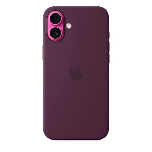 Чехол Apple для iPhone 16 Plus Silicone Case with MagSafe - Plum - фото 4