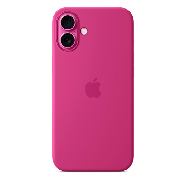 Чехол Apple для iPhone 16 Plus Silicone Case with MagSafe - Fuchsia - фото 4