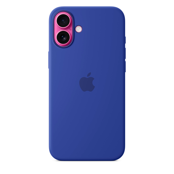 Чехол Apple для iPhone 16 Plus Silicone Case with MagSafe - Ultramarine - фото 3