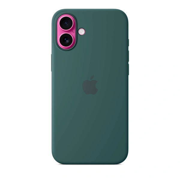 Чехол Apple для iPhone 16 Plus Silicone Case with MagSafe - Lake Green - фото 5