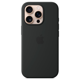 Чехол Apple для iPhone 16 Pro Silicone Case with MagSafe Black