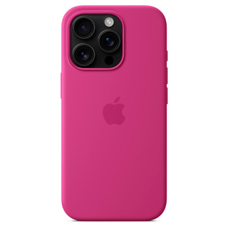 Тысқап Apple iPhone 16 Pro Silicone Case with MagSafe Fuchsia үшін - фото 4