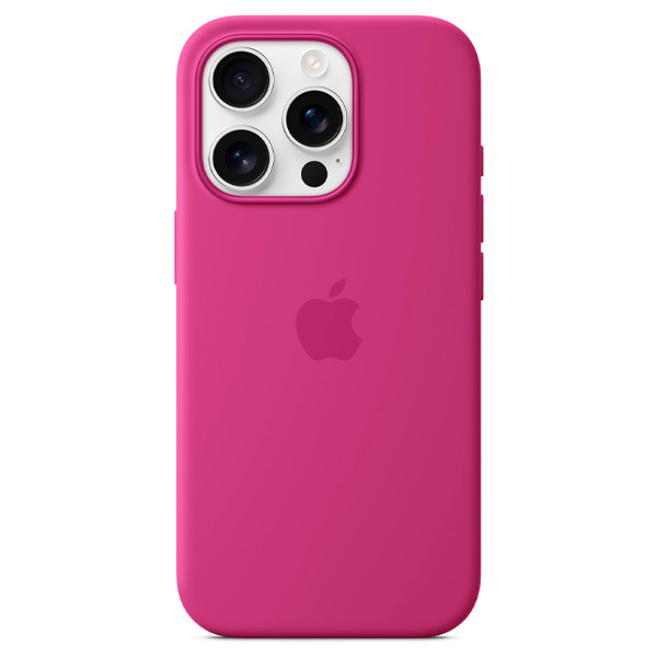 Чехол Apple для iPhone 16 Pro Silicone Case with MagSafe Fuchsia - фото 3
