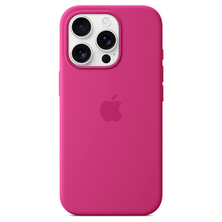 Тысқап Apple iPhone 16 Pro Silicone Case with MagSafe Fuchsia үшін - фото 3