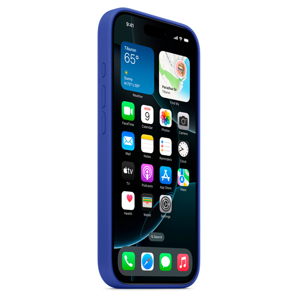 Чехол Apple для iPhone 16 Pro Silicone Case with MagSafe Ultramarine - фото 5
