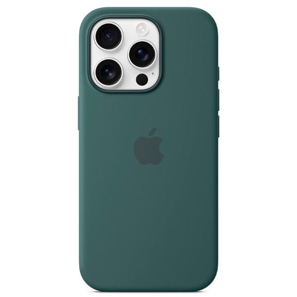 Чехол Apple для iPhone 16 Pro Silicone Case with MagSafe Lake Green - фото 3