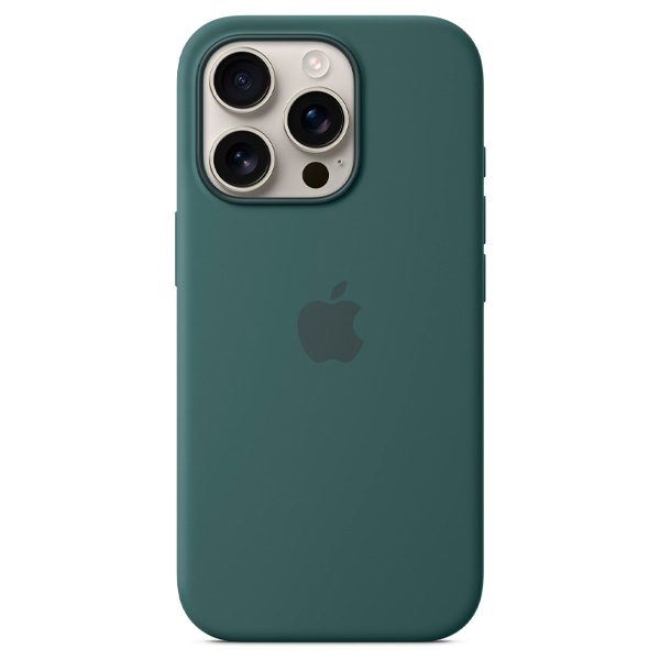 Чехол Apple для iPhone 16 Pro Silicone Case with MagSafe Lake Green - фото 2