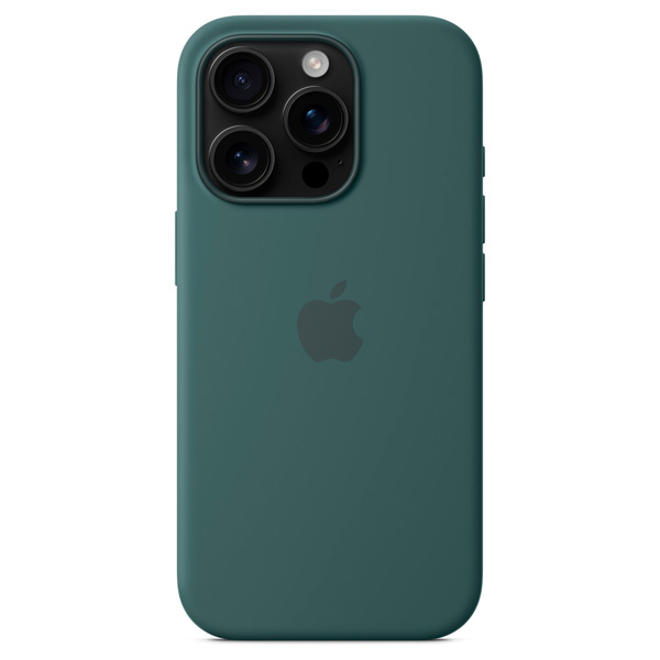 Тысқап Apple iPhone 16 Pro Silicone Case with MagSafe Lake Green үшін - фото 4
