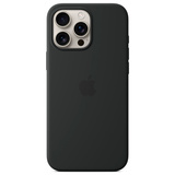 Чехол Apple для iPhone16 Pro Max Silicone Case with MagSafe - Black - фото 3