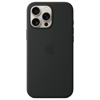 Чехол Apple для iPhone16 Pro Max Silicone Case with MagSafe - Black