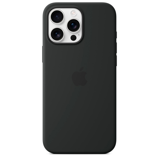 Чехол Apple для iPhone16 Pro Max Silicone Case with MagSafe - Black - фото 4