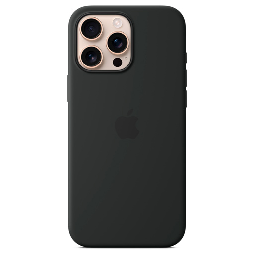 Чехол Apple для iPhone16 Pro Max Silicone Case with MagSafe - Black