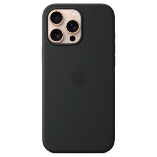 Чехол Apple для iPhone16 Pro Max Silicone Case with MagSafe - Black