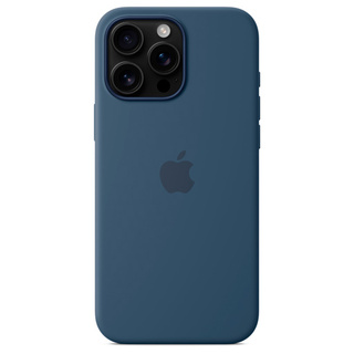 Чехол Apple для iPhone16 Pro Max Silicone Case with MagSafe - Denim - фото 4