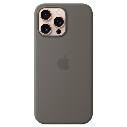 Чехол Apple для iPhone16 Pro Max Silicone Case with MagSafe - Stone Gray