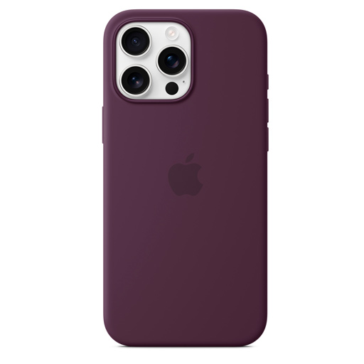 Чехол Apple для iPhone16 Pro Max Silicone Case with MagSafe - Plum - фото 3