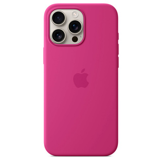 Чехол Apple для iPhone16 Pro Max Silicone Case with MagSafe - Fuchsia
