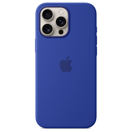 Чехол Apple для iPhone16 Pro Max Silicone Case with MagSafe - Ultramarine - фото 2