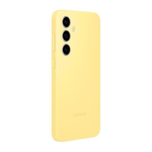 Чехол Samsung для смартфона S24 FE Silicone Case EF-PS721CYEGRU - фото 3