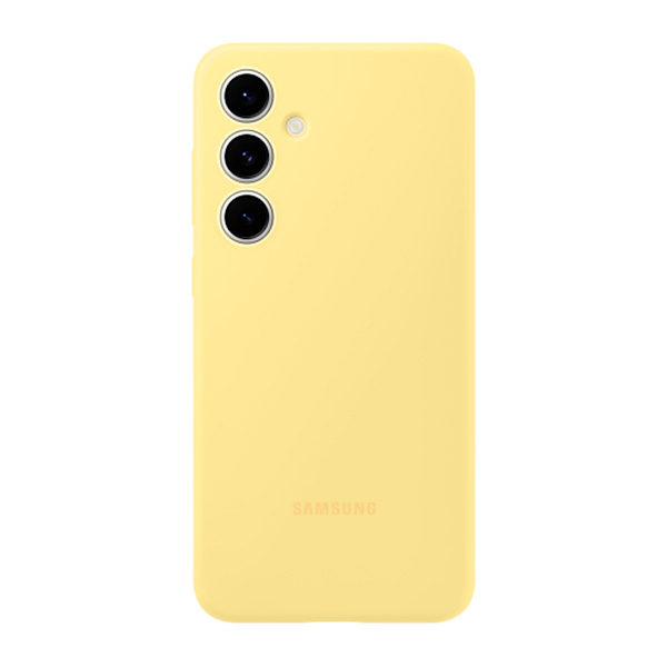 Чехол Samsung для смартфона S24 FE Silicone Case EF-PS721CYEGRU - фото 4