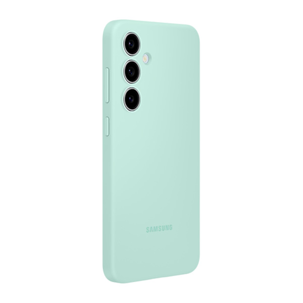 Чехол Samsung для смартфона S24 FE Silicone Case EF-PS721CMEGRU - фото 3