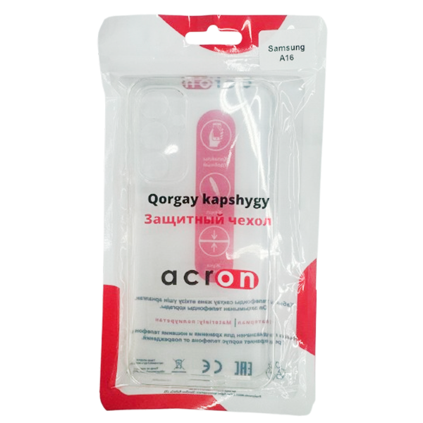 Чехол Acron для Samsung Galaxy A16 Transparent