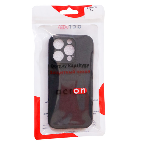 Чехол Acron для IPhone 16 Pro Black