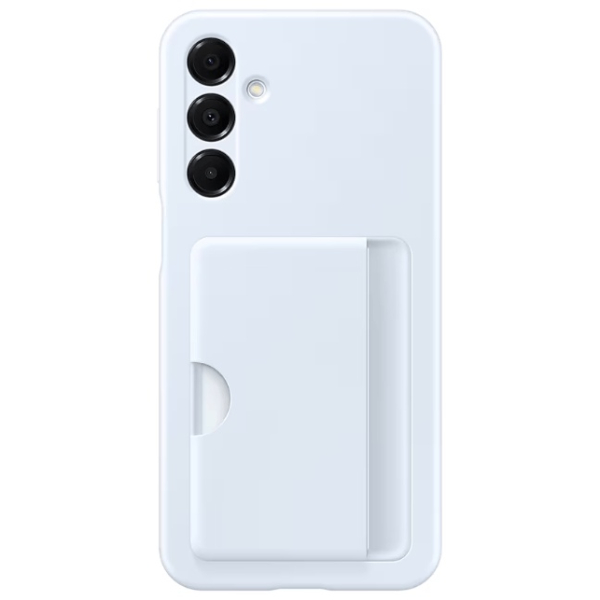 Чехол Samsung для смартфона Galaxy A16 Card Slot Cover EF-OA166TLEGRU Голубой - фото 3