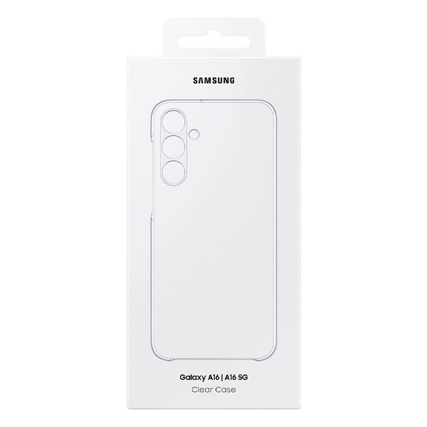 Samsung смартфонының қаптамасы A16 Clear Cover Transparent (EF-QA166CTEGRU) - фото 6