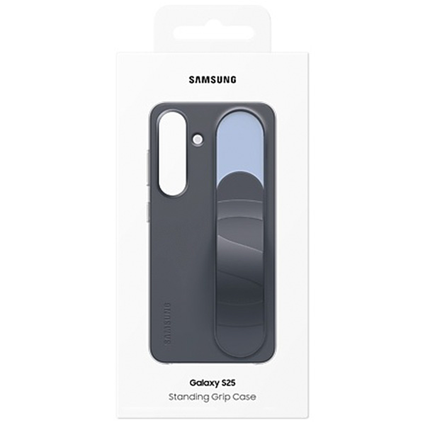 Чехол Samsung для Galaxy S25 Standing Grip Cover Black EF-GS931CBEGRU - фото 7
