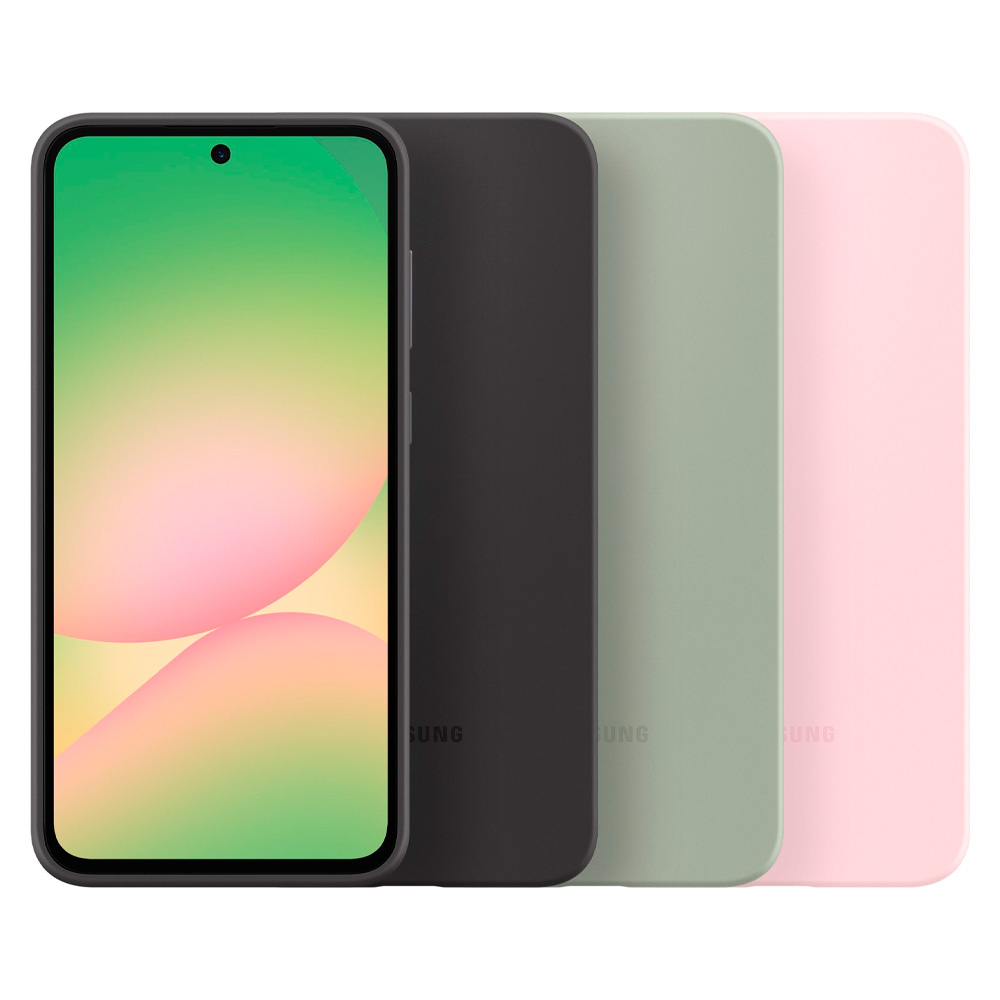 Samsung қаптамасы A56 Silicone Cover EF-PA566CBEGRU үшін - фото 7