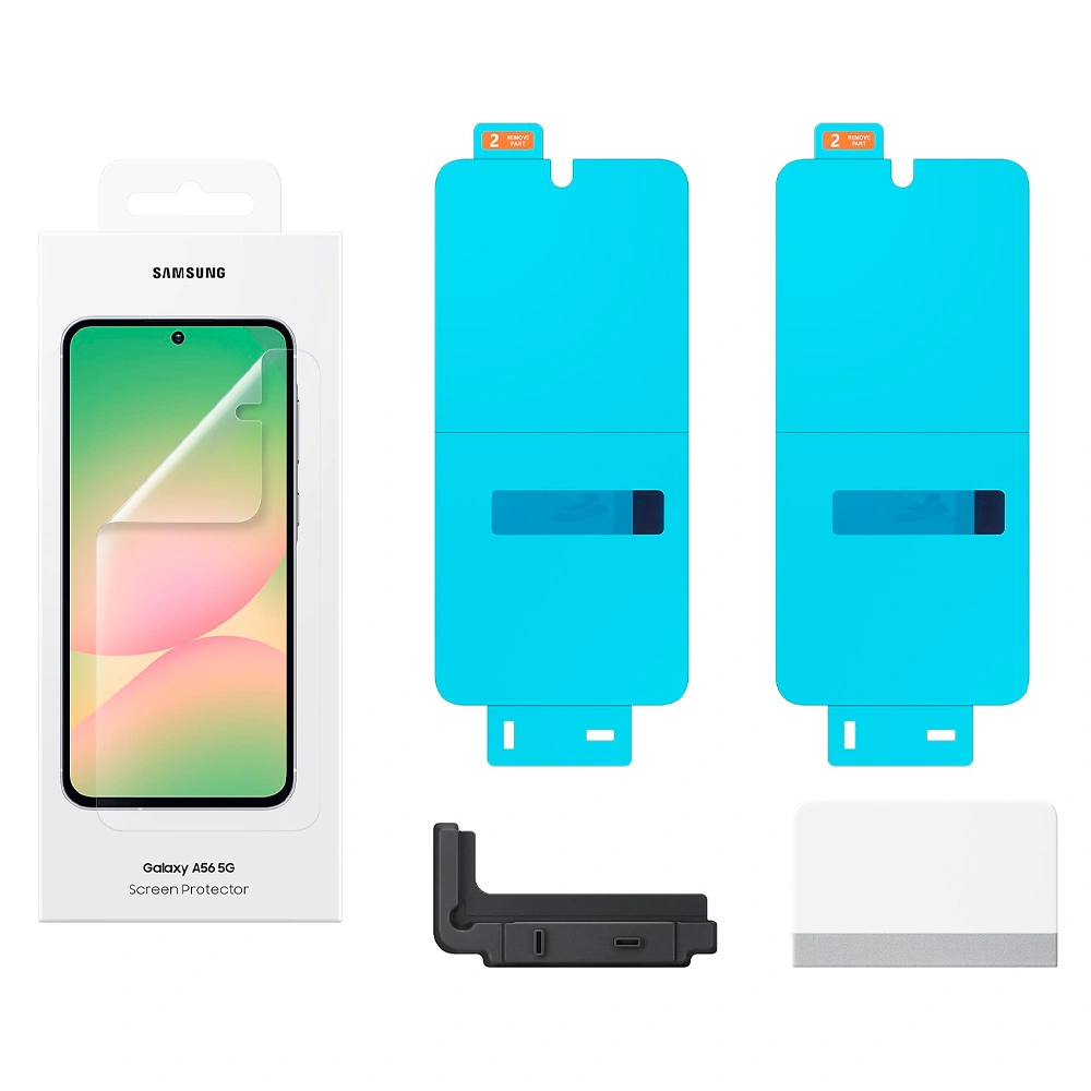 Защитная пленка для смартфона Samsung A56 Screen Protector EF-UA566CTEGRU - фото 4