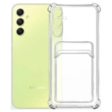 Прозрачный силиконовый чехол с визитницей Acron Samsung Galaxy A36