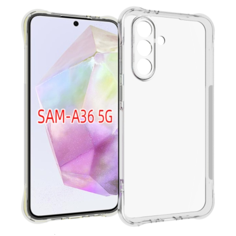 Прозрачный силиконовый чехол Acron Samsung Galaxy A36 - фото 3