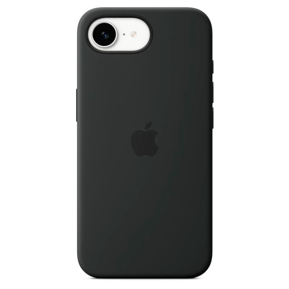Чехол Apple для iPhone 16e Silicone Case Black (MD3N4ZM/A) - фото 2