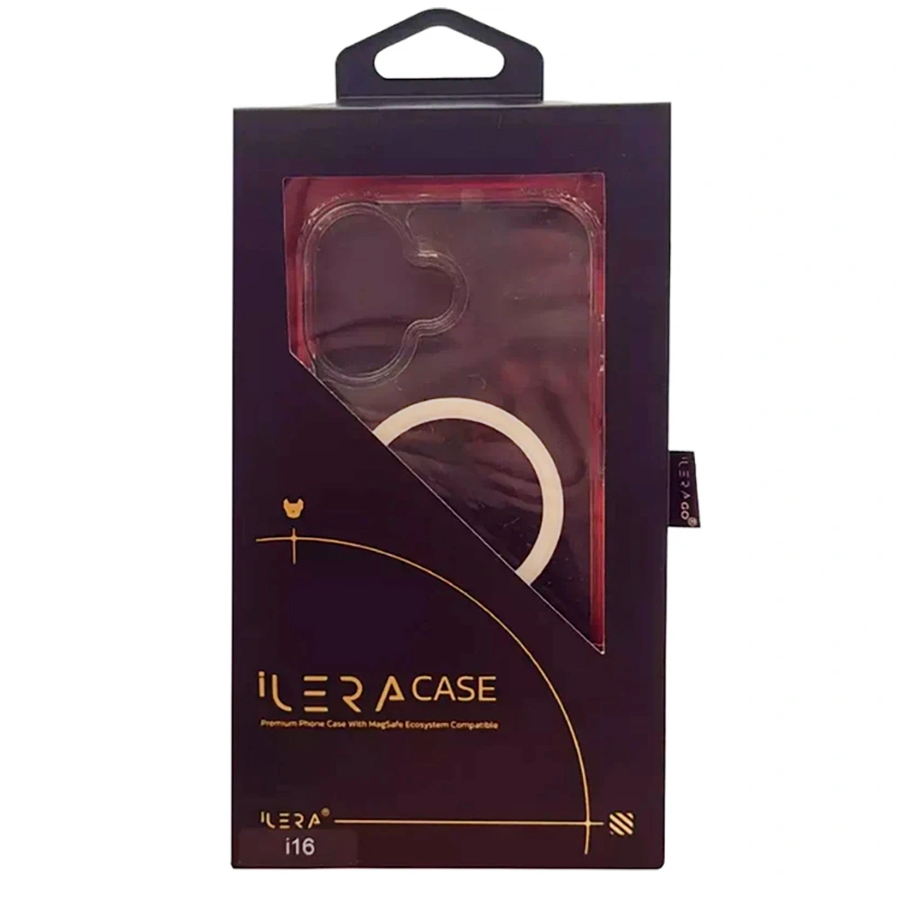 Чехол iLera для iPhone 16 ILGCLCA16 Прозрачный