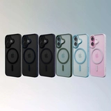 iPhone 16 үшін iLera тысқабы ILGCACLCABK16 Black/Transparent - фото 3