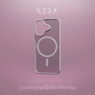 iLera тысқабы iPhone 16 Pro Pink/Transparent (ILGCACLCAPI16PR) үшін - фото 4