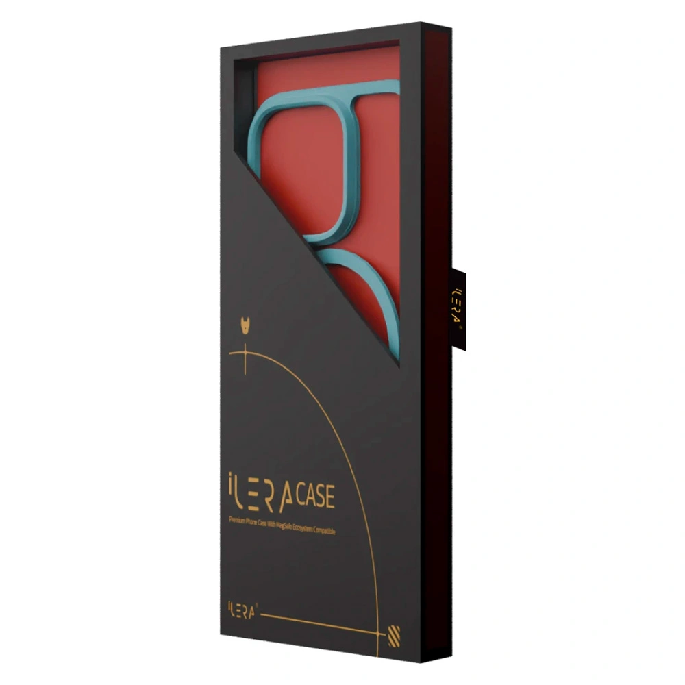 iPhone 16 Pro iLera үшін қап ILGCACLCASB16PR Blue/Transparent - фото 2