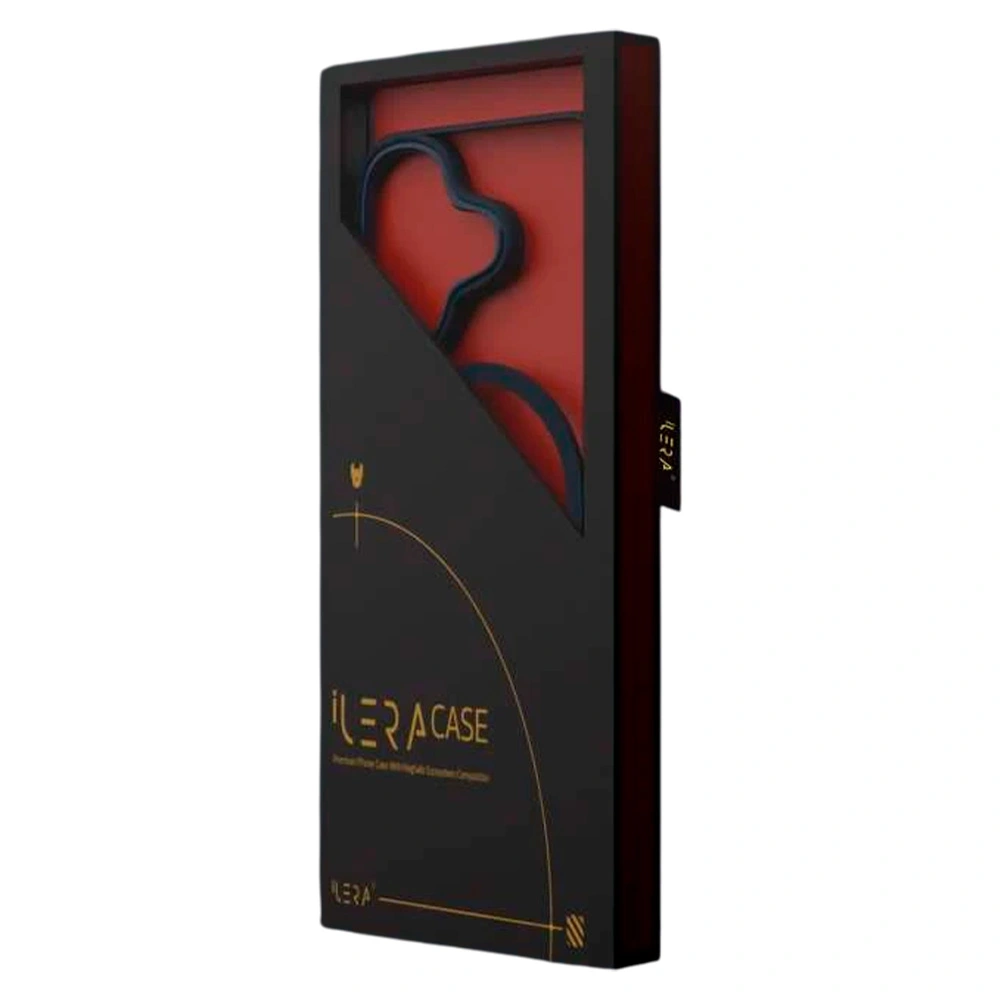 iPhone 16 iLera үшін қап ILGCACLCABL16 Transparent/Blue - фото 2