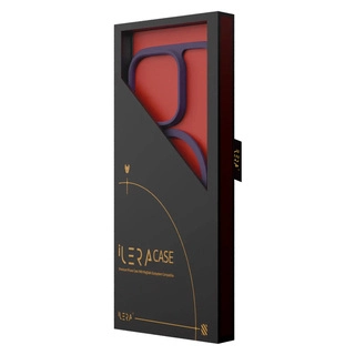 iPhone 16 Pro Max iLera үшін қап ILGCACLCALI16PRMX Transparent/Violet - фото 2