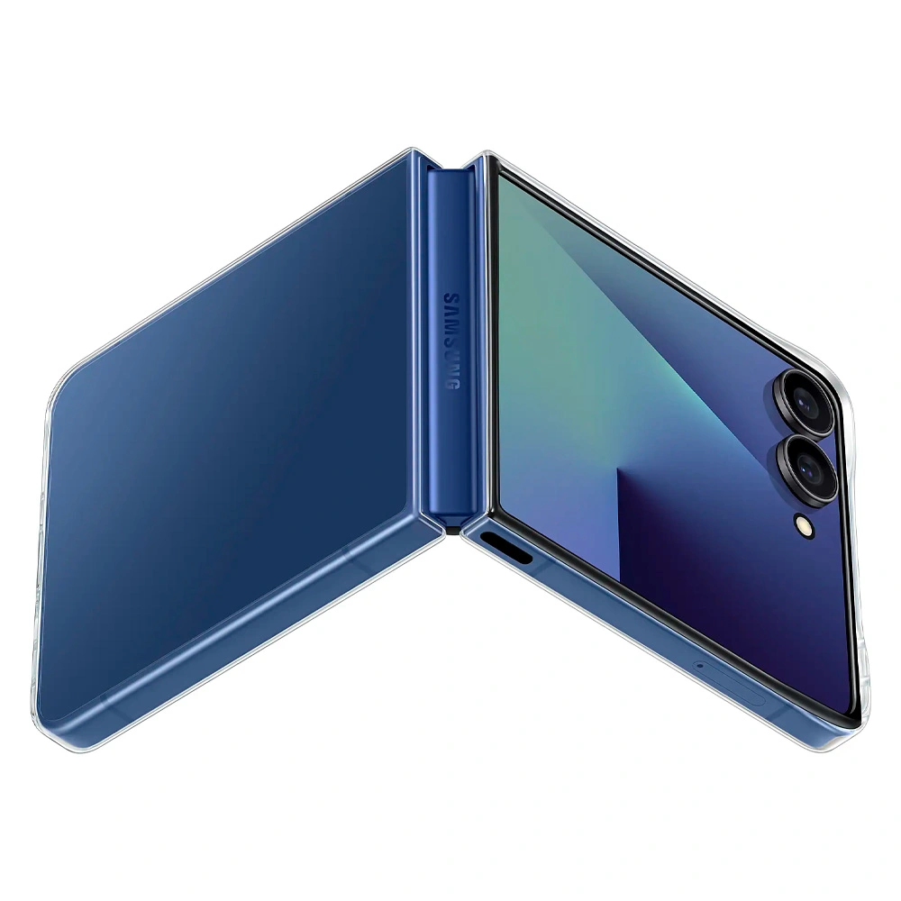 Чехол для смартфона Samsung Galaxy Flip7 Clear Case Z (EF-AF766CTEGRU) - фото 6