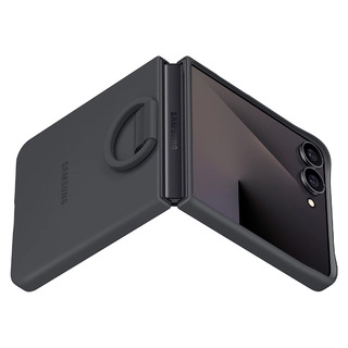 Чехол для смартфона Samsung Galaxy Flip7 Ring Case (Silicone) (EF-PF766TBEGRU) - фото 6