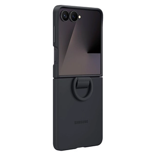 Чехол для смартфона Samsung Galaxy Flip7 Ring Case (Silicone) (EF-PF766TBEGRU) - фото 5